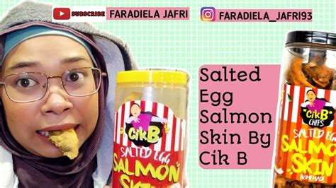 I've worked a lot of places and none of them have ever scored salmon skin. Review Salted Egg Salmon Skin By Cik B | Review ke? - YouTube