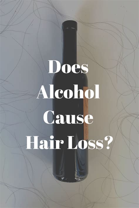 But other factors, including medication, stress, and hormonal fluctuations, can also make. Does Alcohol Cause Hair Loss? — Dorin Azérad | Hair loss ...