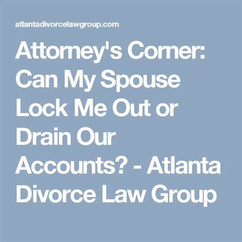 You can also get a court order waiving receipt of the other party's final declaration of disclosure. Attorney's Corner: Can My Spouse Lock Me Out or Drain Our ...