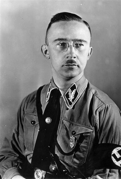 Starting from a junior position in the ss. Recuperan diarios de Heinrich Himmler