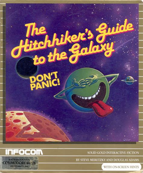 Free fonts for commercial use · new & fresh fonts · most popular fonts · alphabetic fonts · largest font families · trending fonts. The Hitchhiker's Guide to the Galaxy for Commodore 64 (1984) - MobyGames