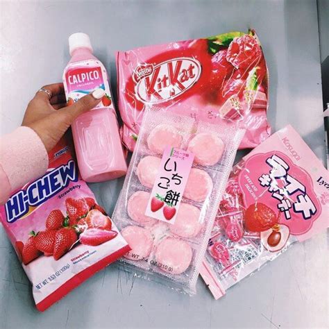 High quality japanese snacks gifts and merchandise. Новости | Aesthetic food, Pink foods, Japanese snacks