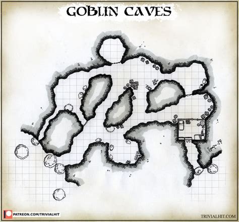 720 yaoi (2) goblins cave. Goblin Caves : dndmaps (With images)