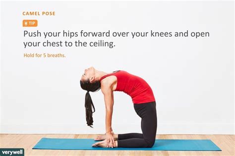 You need to follow the following steps to perform it easily and correctly. Hur man gör kamel poserar (Ustrasana) i Yoga