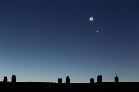 Das ist schon ein wenig schwieriger. Morgenhimmel-Show mit Mond, Venus und Mars - Teil 2 ...