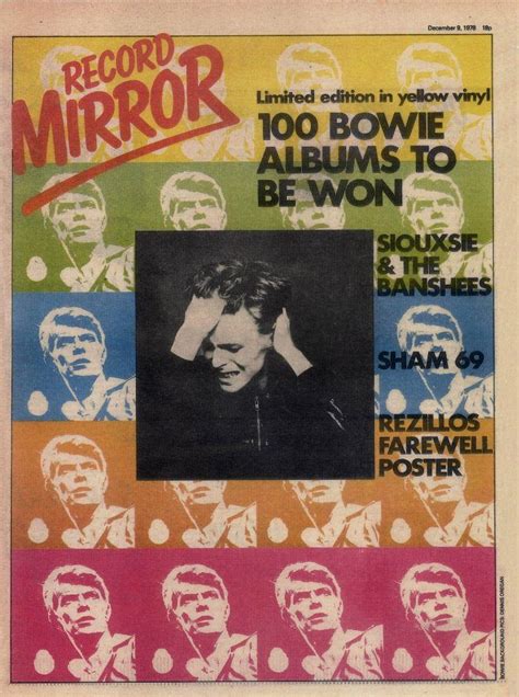 Collection de sportfan • dernière mise à jour il y a 8 jours. Record Mirror (UK) - 8 December 1978 | Siouxsie & the ...