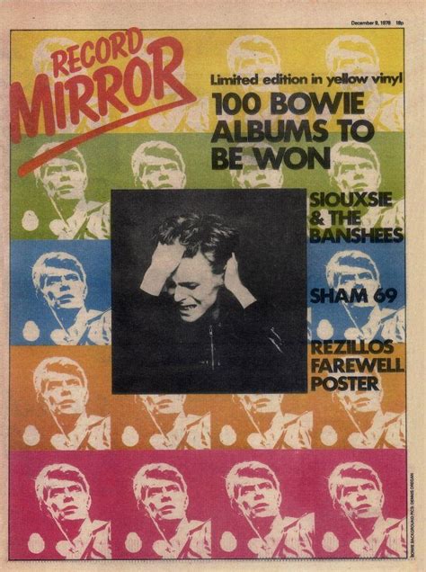 This opens in a new window. Record Mirror (UK) - 8 December 1978 | Siouxsie & the ...