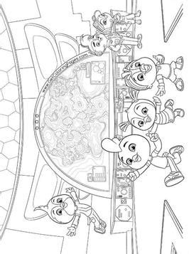 Coloring sheet jett and donnie. Kids-n-fun.com | 12 coloring pages of Top Wing