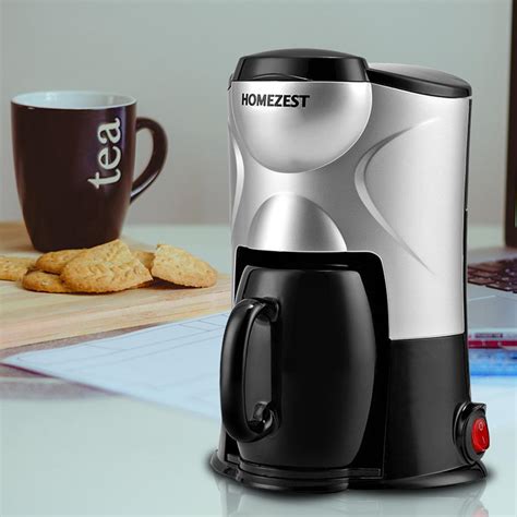 I detached the cup that holds the grounds. Homezest 801 portable home automatic coffee maker with ...