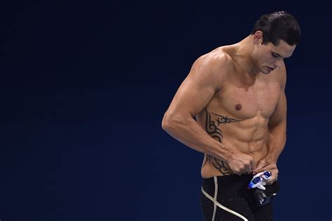 Tattoo detail of bruno fratus of brazil during the men's 50m freestyle semifinal on day six of the gwangju 2019 fina world. Sexy Olympic Athletes With Tattoos | POPSUGAR Australia ...