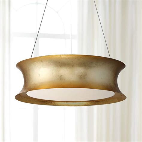 100% price match and free shipping at yliving.com. Modern Forms Tango 20" Wide Gold Leaf LED Pendant Light - #55P78 | Lamps Plus