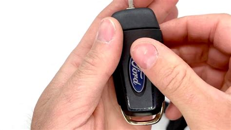Be sure to install the battery the correct way. How to change the battery in Ford Flip key - DIY car key ...