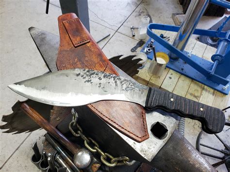 Steel is a common durable alloy, and while most steel used in tools is already tough, you can harden it even more to prevent wear and tear. First kukri - Knife Making - I Forge Iron