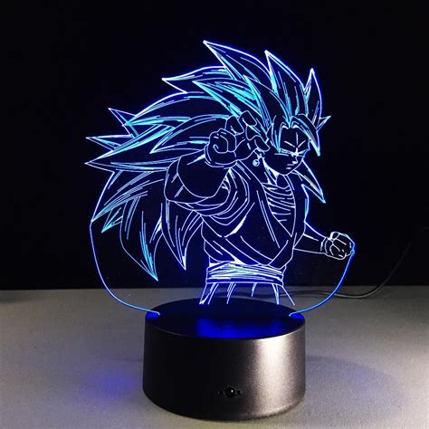 Cette lampe horticole led est performante, modulaire et bénéficie d'une gestion du spectre avec la console de gestion. Lampe de chevet à LED 7 couleurs de Son Goku SSJ3 ...