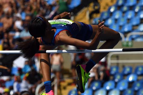 Vashti cunningham of the united states competes in women's high jump qualifying on day 13 of the rio 2016 olympic games at the olympic stadium on august 18, 2016 in rio de janeiro, brazil. Las Vegas' Vashti Cunningham qualifies for Olympic finals ...