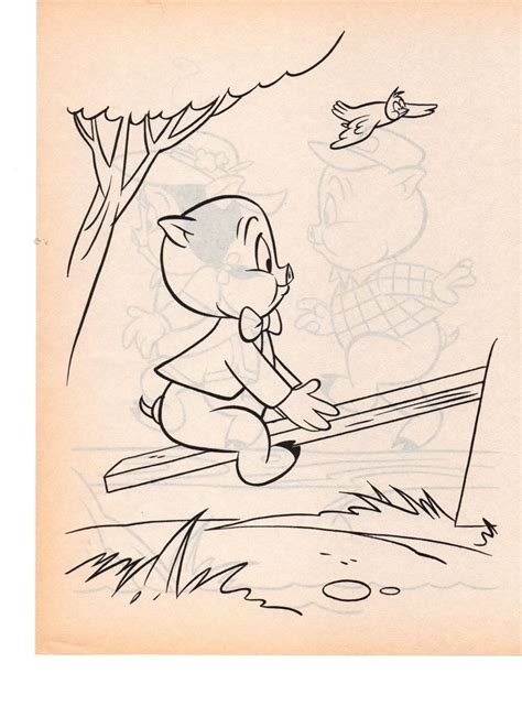 Check spelling or type a new query. LOONEY TUNES PORKY PIG | Sketches, Coloring pages, Looney ...