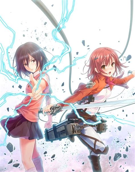 Misaka x Mikasa - Imgur | Cartoons / Anime | Pinterest ... Mikasa ackerman information, including related anime and manga.