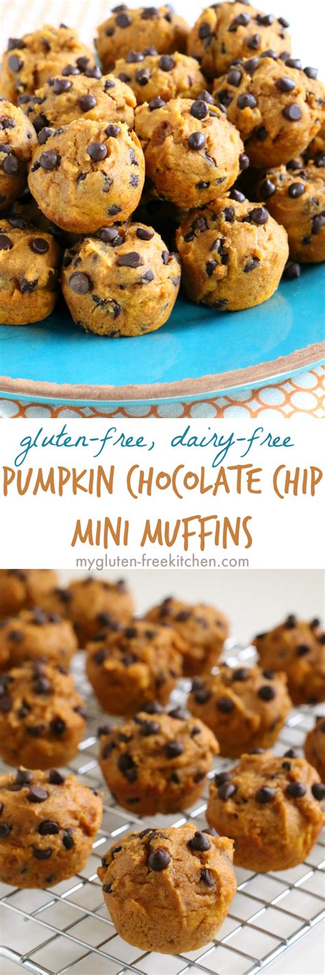 Chocolate mouse recipe triple chocolate muffins chocolate recipes chocolate cake uk recipes muffin recipes other recipes sweet recipes recipies. Gluten-free Dairy-free Pumpkin Chocolate Chip Mini Muffins