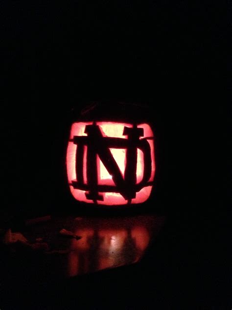 Notre dame, football socks, custom printed for you, dad, grandpa, christmas gift, great gift, my team is on, ncaa, football, father, these socks are. Notre Dame Logo Pumpkin for Trick or Treat and to light ...