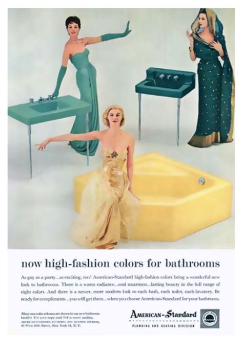 Vintage antique men porcelain sign restroom bathroom gas station gentlemen women. 1953 Bathroom Fixtures Advertisement. | Vintage ...