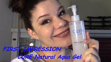Cure natural aqua gel is a gentle exfoliator featuring the antioxidant properties of activated hydrogen water along with extracts of rosemary, aloe, and ginkgo. CURE Natural Aqua Gel | First Impression | Demo | Review ...