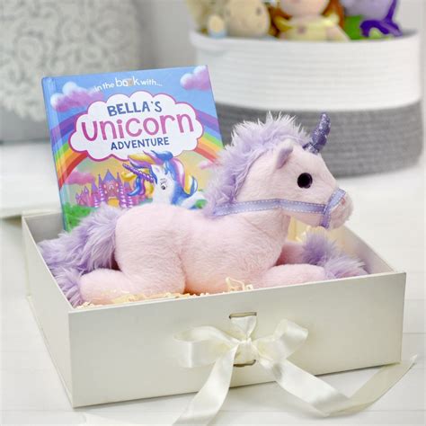 Unicorn gifts for adults uk. Unicorn Adventure Personalised Book & Plush Toy Gift Set ...