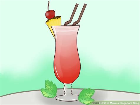 If you want to impress guests, friends, family or customers, throw away your old recipe and. How to Make a Singapore Sling (with Pictures) - wikiHow