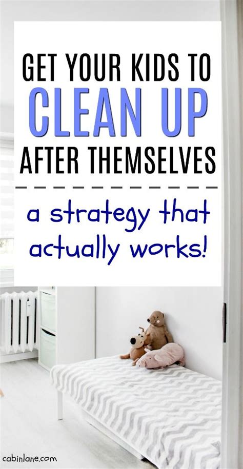 I have a clear retainer like invisalign and i clean it with that retainer cleaner. How to Get Your Kids to Clean Up After Themselves (A ...