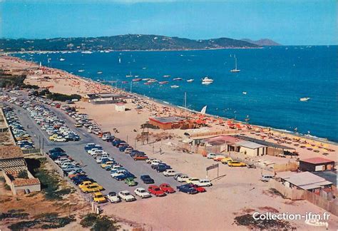 Plage de l'estagnol 33 km. CPSM FRANCE 83 " Ramatuelle, La plage de Pampelonne". | 83 ...