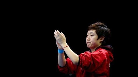 Results women's singles, round 3, feng t w v xiao. Feng Tianwei of Singapore cheers for her team mates Wang ...