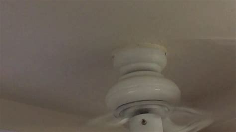 Flush mount applicable for the hampton bay 42 ceiling fan which is perfect for low ceilings. 42" Hampton Bay Grayton II Ceiling Fan - YouTube