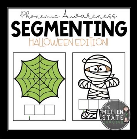 The easycbm phoneme segmenting assessment was designed to exclusively measure. Phoneme Segmentation Activity Mats: Halloween (phonemic ...