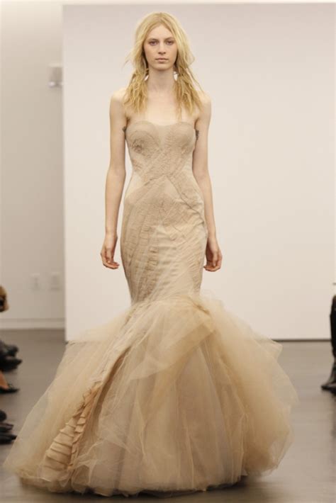 Shop the trendy bridal dresses and accessories you need for the wedding. Black and nude Vera Wang wedding dresses