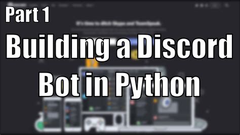 Hi, in this video i will show you how to setup free hosting for your python discord bot. 1/3 Setting up the Discord Bot | Building a Discord Bot ...