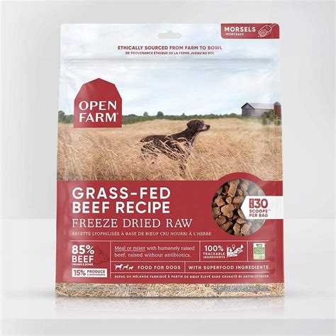 Open farm cares about the treatment of. Grass-Fed Beef Freeze Dried Raw Dog Food | Open Farm ...