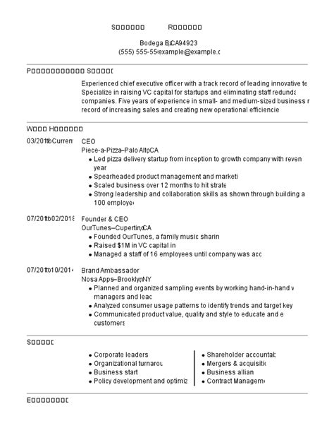 Chief marketing officer role is responsible for marketing, communications, leadership, software, business, media, digital, messaging, strategic, analytical. Chief Operating Officer Resume Examples | Business Operations