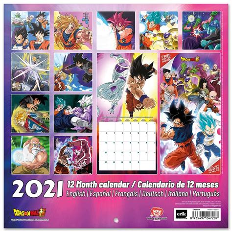 New episodes of dragon ball the new 2022 dragon ball super movie is official and we now have a statement from series. Kalendarz ścienny Dragon Ball na 2021 rok
