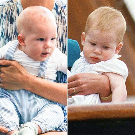 Keep scrolling to see sweet pics of baby sussex. Baby Archie Looks Like Harry