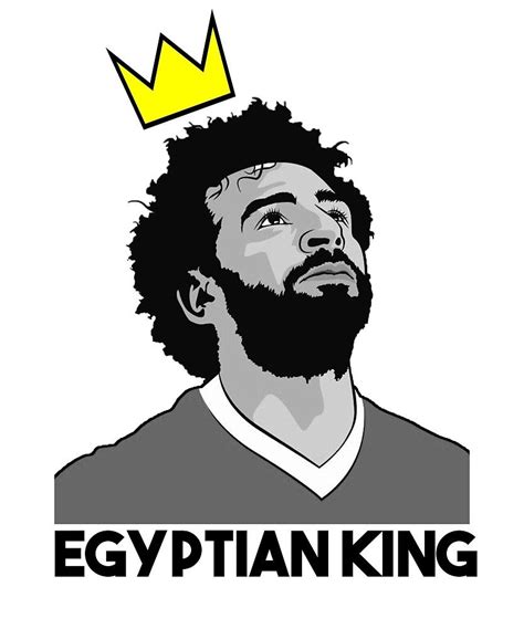 Mohamed Salah the Egyptian King by Nkioi | Mohamed salah, Mohamed salah liverpool