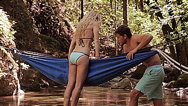 The hideaway is a stylish cosy cabin for two. The Hydro Hammock Is a Hot Tub In a Hammock