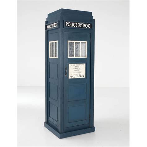 The most common tardis cabinet material is wood. Tall Police Public Call Box | Dr Who Large Blue Tardis Cabinet