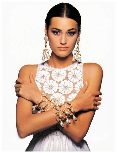 She made her debut when she was. Yasmin Le Bon 1993 Valentino | © Pleasurephoto