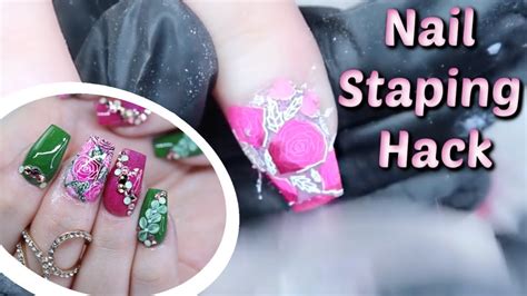 ACRYLIC NAIL TUTORIAL | SHORT NAILS VALENTINE'S DAY ...