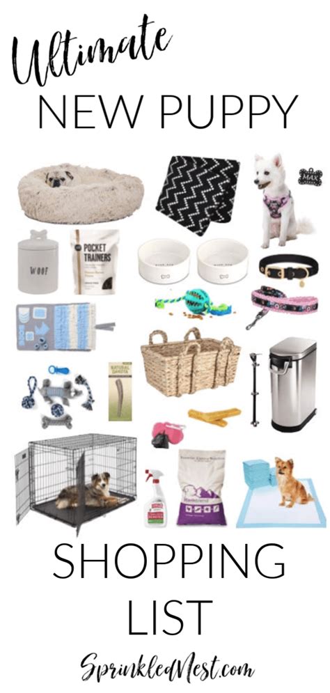 Check spelling or type a new query. New Puppy Shopping List | New puppy, Puppy pens, Puppy ...