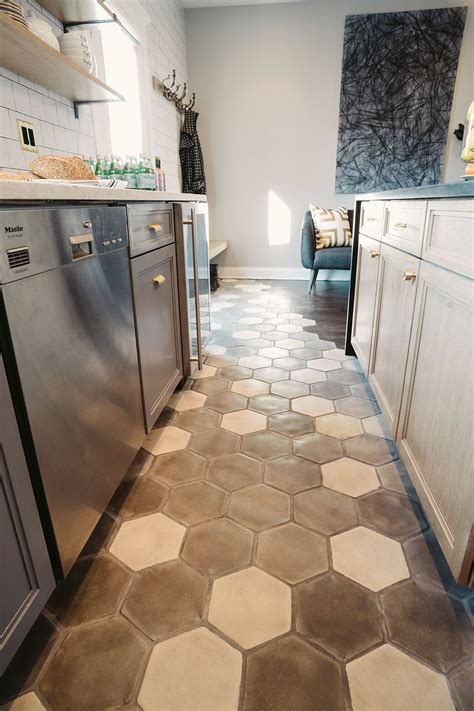 You can find concrete tile patterns that fit any room size. Concrete Tile Hexagon. | Rustic Elegance Handcrafted in ...