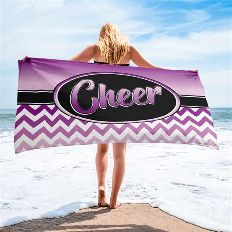 However, i purchased several of the cabana striped towels and those are great quality, and i. Chevron Cheer Beach Towel | Beach towel, Cheer, Chevron