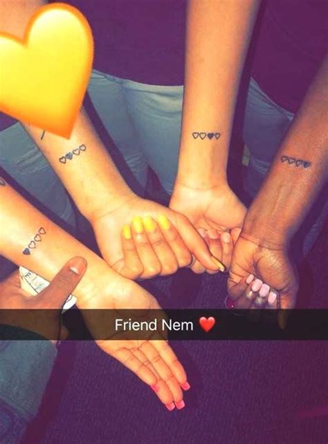 Create an account or log into facebook. Best Friend Nail Ideas | Matching bff tattoos, Bff tattoos ...