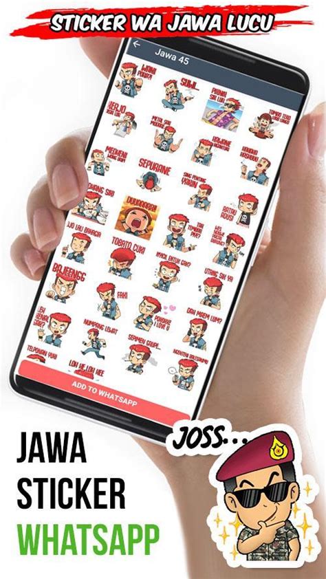 Aplikasi ini bebas digunakan oleh siapapun dan dimanapun. WA Sticker Jawa WAStickerApps Jowo Guyon for Android - APK ...