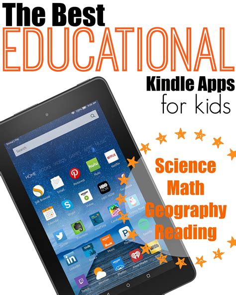 Many of you are purchasing kindle fire tablets for your kids this christmas. Best Educational Kindle Apps for Kids | for homeschool ...