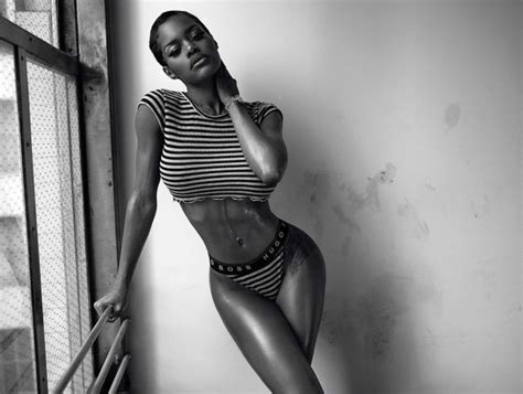 There's no better advertisement for kanye west protégée teyana taylor's new workout program, fade 2 fit, than her. Teyana Taylor launches Fitness website - TRACE